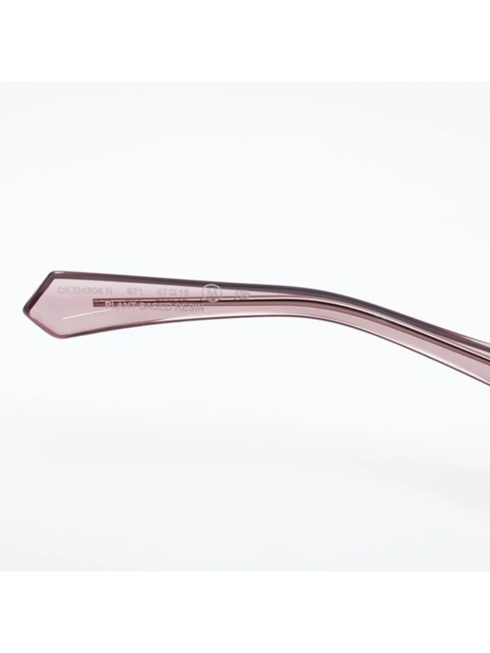 Calvin Klein Jeans CKJ24304 N 671 Eyeglasses Blush 47 mm Square Frame